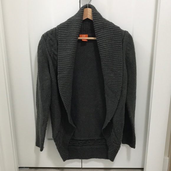 Joe Fresh Grey Knit Cardigan - Picture 1 of 3